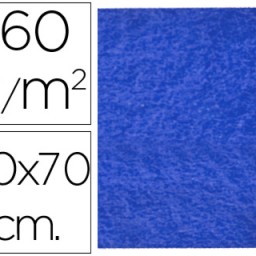 Fieltro Liderpapel 50x70cm. 160g/m² azul oscuro